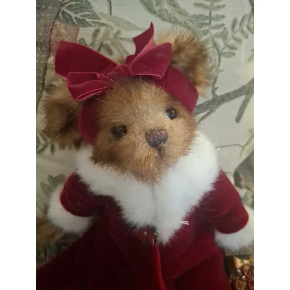 Bearington Collection Christmas Bear Limited Edition 2007 Musical 13 Inch